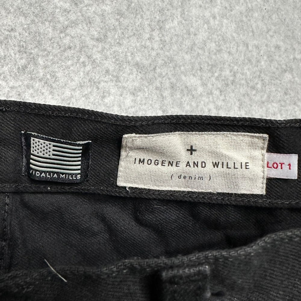 Imogene and Willie Henry Lot 1 Black Vidalia Mills Denim Jeans Mens 30 USA Made - Picture 5 of 8